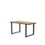 Table basse en bois massif noyer rustique 39 po x 21 pi 39,5 po Améliore le style familial