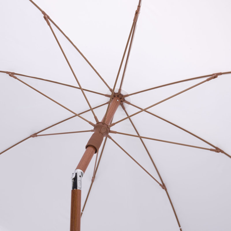 Parasol de plage 73,62 po Tyler, Blanc