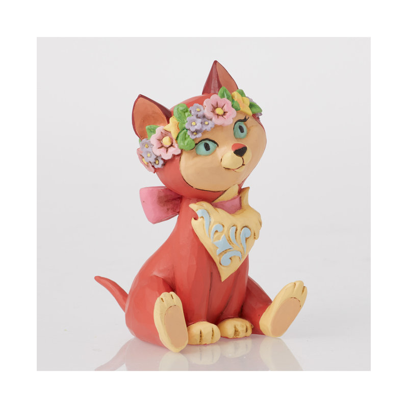Mini figurine Dinah de Jim Shore Disney Traditions Alice au pays des merveilles