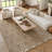 Foundry Select Versatile Diamond Natural Beige Indoor/Outdoor Area Rug-1440420054