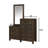 Commode double 5 tiroirs avec miroir Marylu