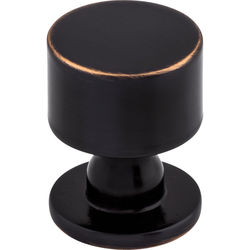 Lily Round Knob, Honey Bronze, 1 1/8" Knob Diameter
