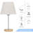Jazmond Wood Table Lamp