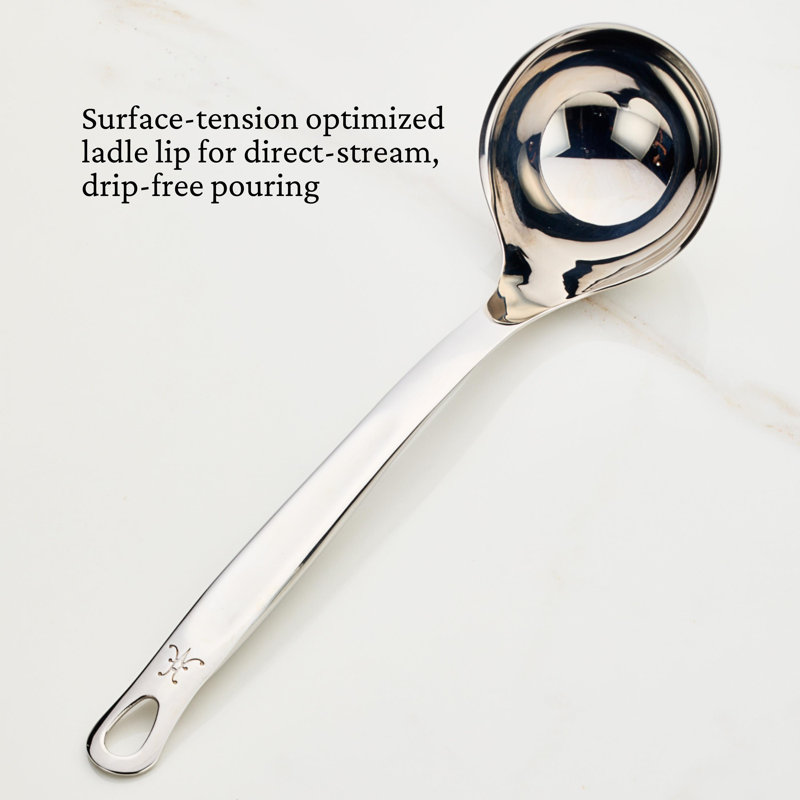 Hestan Provisions Tools; 13" Stainless Steel Ladle