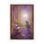 Classic Brown Wood Floater Framed