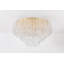 Varenna Semi Flush in Vintage Gold Leaf