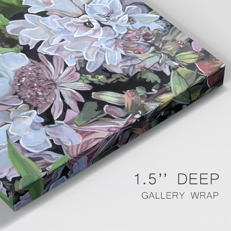 Floral Crop I - impression sur toile tendue, L 8 po x H 12 po
