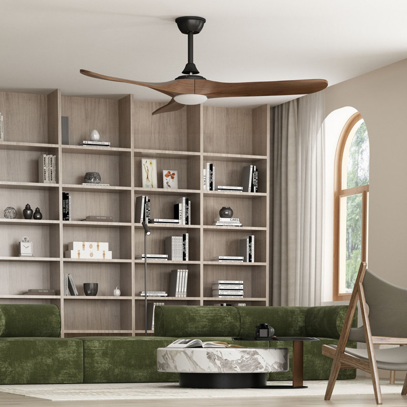 Ventilateur de plafond avec lumières DEL Blairsburg