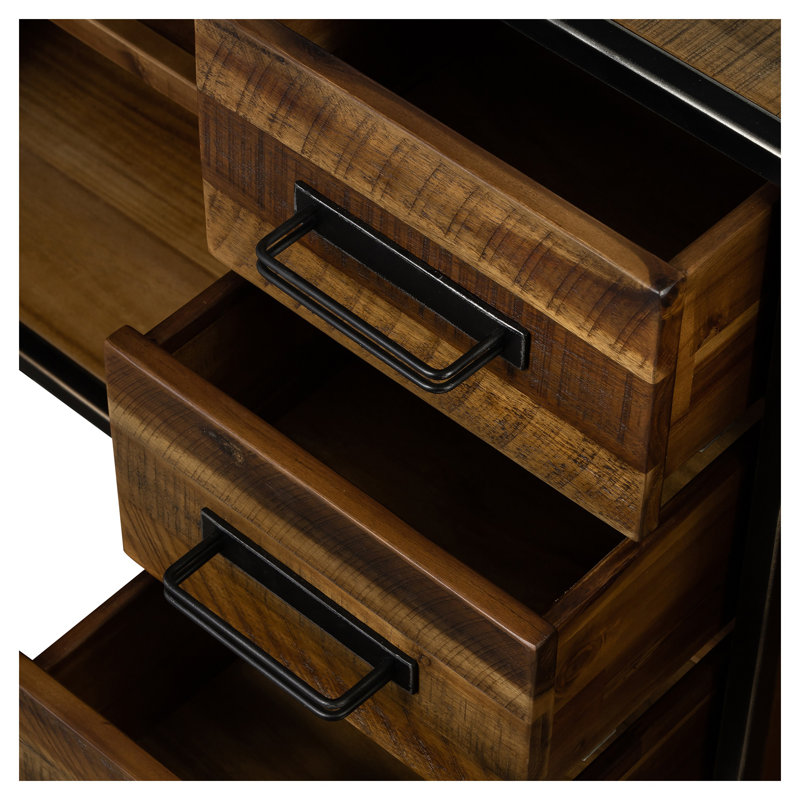 Buffet en bois d'acacia Dorvelle
