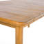 Table de salle à manger d'extérieur en bois d'acacia de L 67 po-1800638954