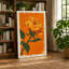 Yellow Rose Rising Botanical - Wrapped Canvas-131764627-131764621