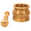 Handcrafted Solid Brass Mortar & Pestle Set - Traditional Indian Spice Grinder for Kitchen Culinary Tools