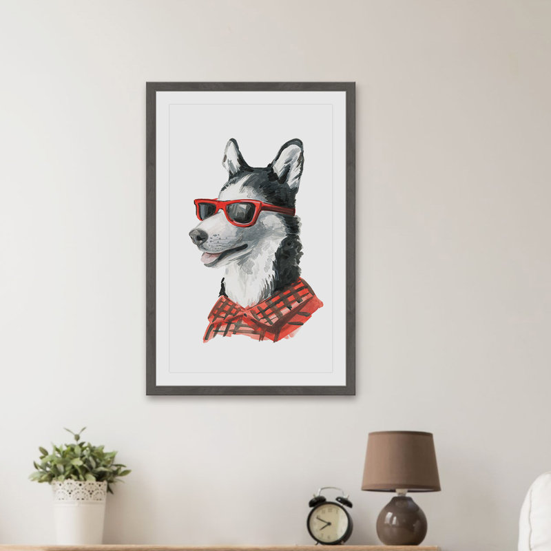 Cool Raoul - Single Picture Frame Painting, 46 cm H x 30 cm W x 3.81 cm D