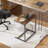 Gilsum Wood C Table End Table, Side Table with Metal Base for Sofa, Bed Side, Living Room-975562257-975562262