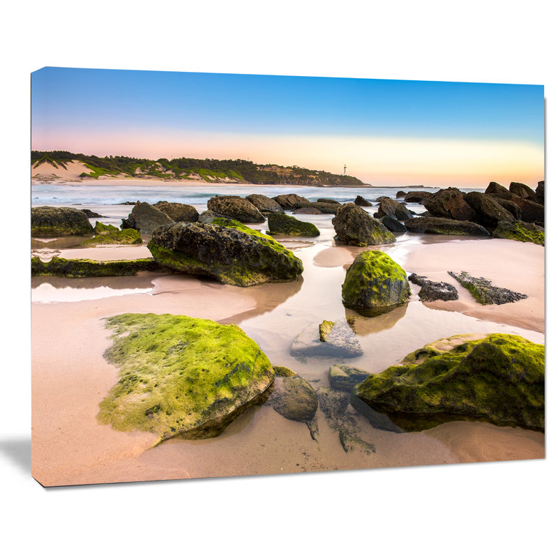«Amazing Landscape at Noraha Head Large Seashore», reproduction de photo sur toile tendue, H 20 po x l 20 po x P 1 po