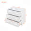 Lit mezzanine simple avec armoire et tablette-180795193