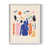 White Single Picture Framed