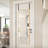 Heulyn Rectangle Metal Frame Over the Door Full Length Mirror-249467899-249467903
