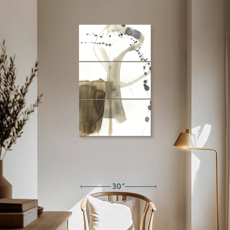 Avery Umber Connection I, 57" H x 36" W