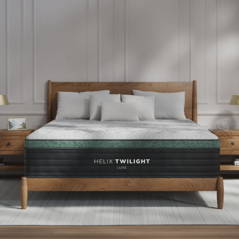 Helix Twilight Luxe 13" Firm Hybrid Mattress, Queen