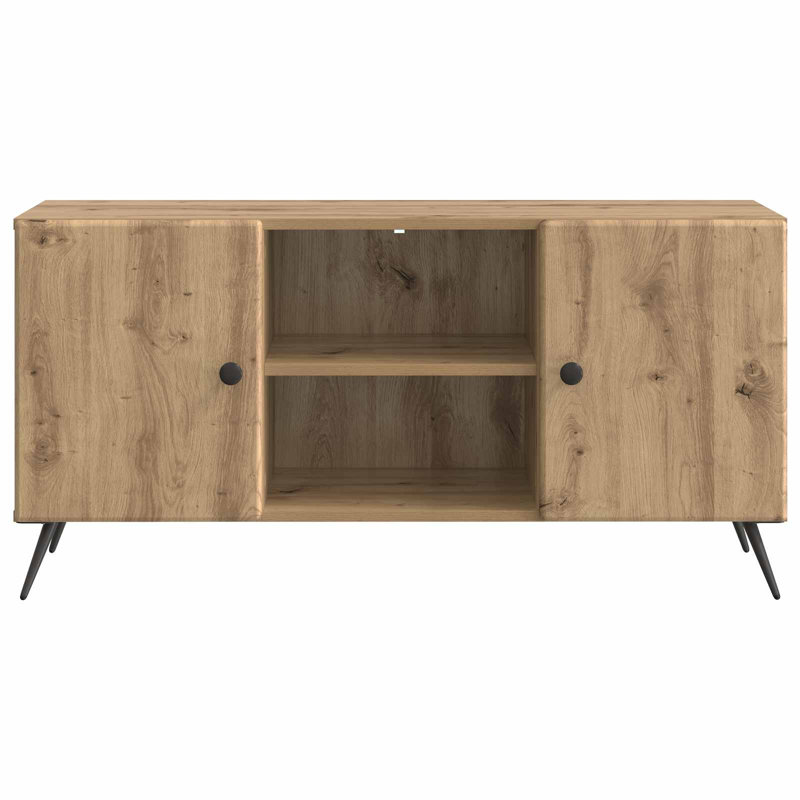 TV Stand, 50cm H x 102cm L x 34.5cm W, Artisan Oak