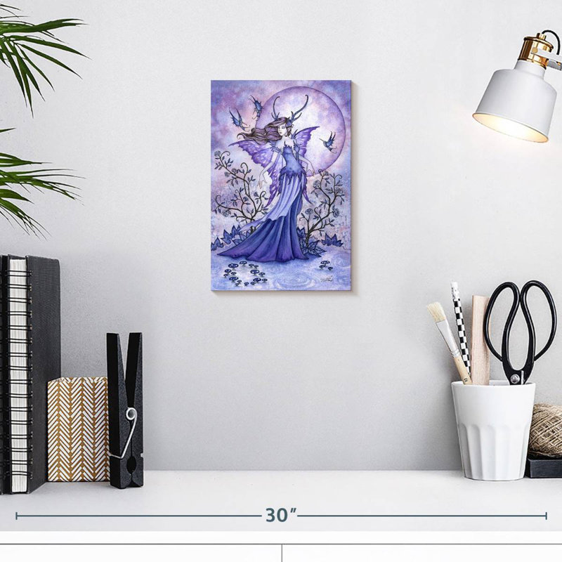 Kelan The Night Garden, 12" H x 8" W