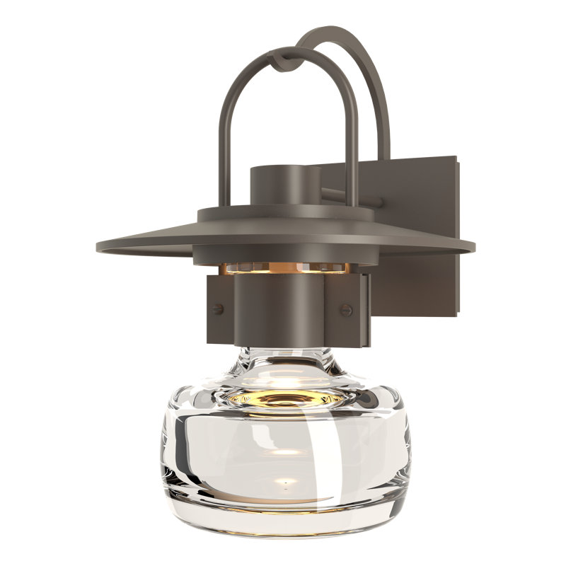 Mason Outdoor Wall Lantern, 15.9" H x 11.3" W x 12.2" D, Coastal Dark Smoke
