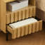 Table de chevet 2 tiroirs Wooden Stripe-878402833