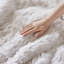 Ensemble luxueux en fausse fourrure d'hiver
