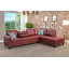 Faux Leather L-Shaped Sectional Right Hand Facing