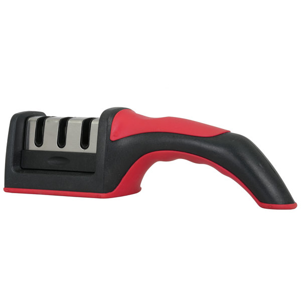 3 Stage Sharpener - Black/Red