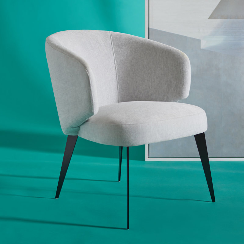Anre Upholstered Side Chair, White