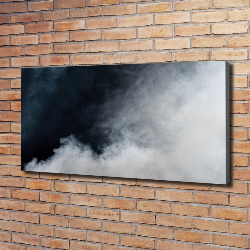 White Smoke - Wrapped Canvas Print