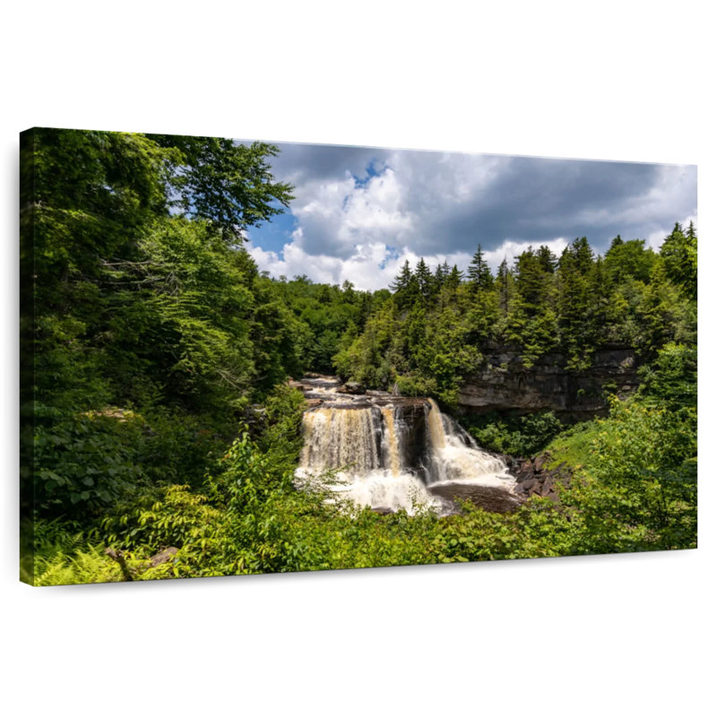 Alvord Blackwater Falls, 34" H x 51" W