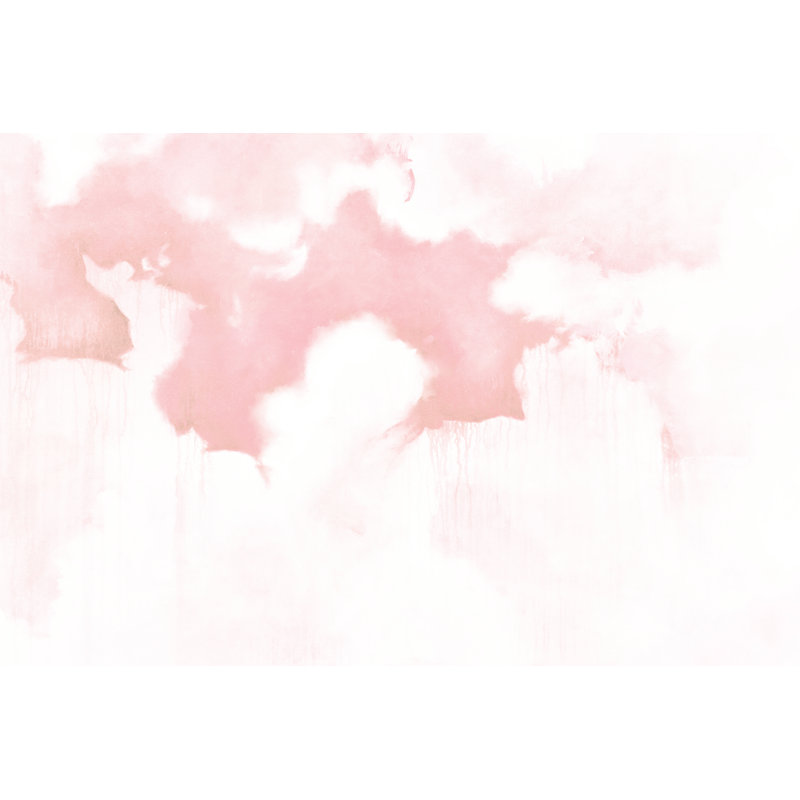 Blush Pink Clouds - Wrapped Canvas Art Prints, 30cm H x 46cm W