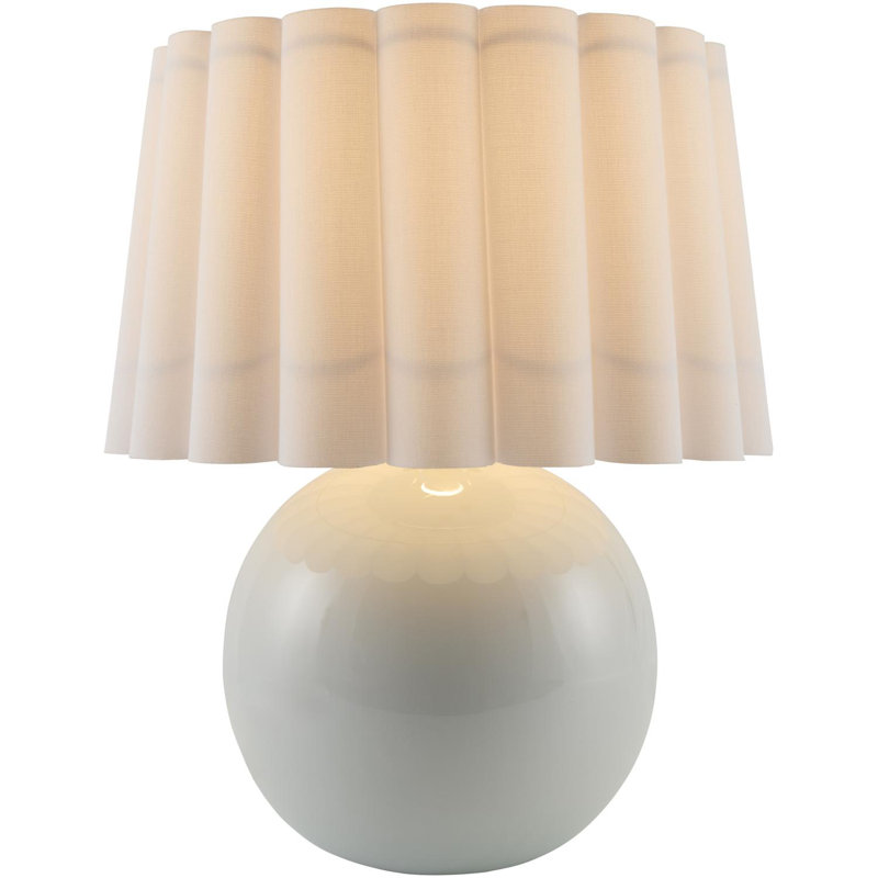 Taniaya Table Lamp, White