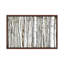 Birch Wood 1 Piece Wrapped Canvas Wall Art-42154172-101413564