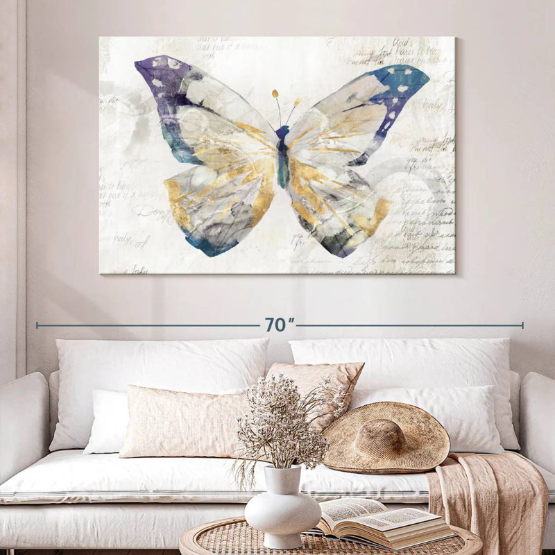 Brampt Butterfly Effect I, 34" H x 51" W