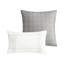 Édredon très grand 100% coton très grand - blanc / gris pour la chambre à coucher de luxe 6 lits gris / blanc doux-116012649
