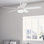 Ventilateur de plafond à 5 pales 52 "avec lumières et chaînes à tirer Anisten