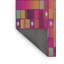Tapis rose/rouge à motifs-1494953849