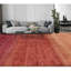 Tapis orange / rouge noué à la main de haute qualité-70215368