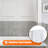 56–60 In. W X 60 In. H Framed Double Sliding Tub Door In Chrome With 1/4 In.(6mm) Clear Tempered Glass-124465175
