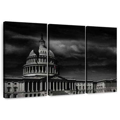 Lilie US Capitol Monochrome
