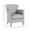 Fauteuil en polyester 33 po Gifferd-26770004