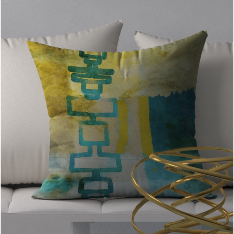 Housse de coussin carrée/insert de fossette Popular, 20 po X 20 po