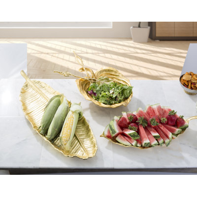 New Leaves Banana Leaf Large Platter