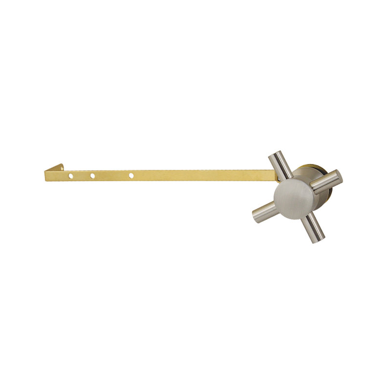 Kingston Brass Concord Universal Front or Side Mount Toilet Tank Lever, Brushed Nickel