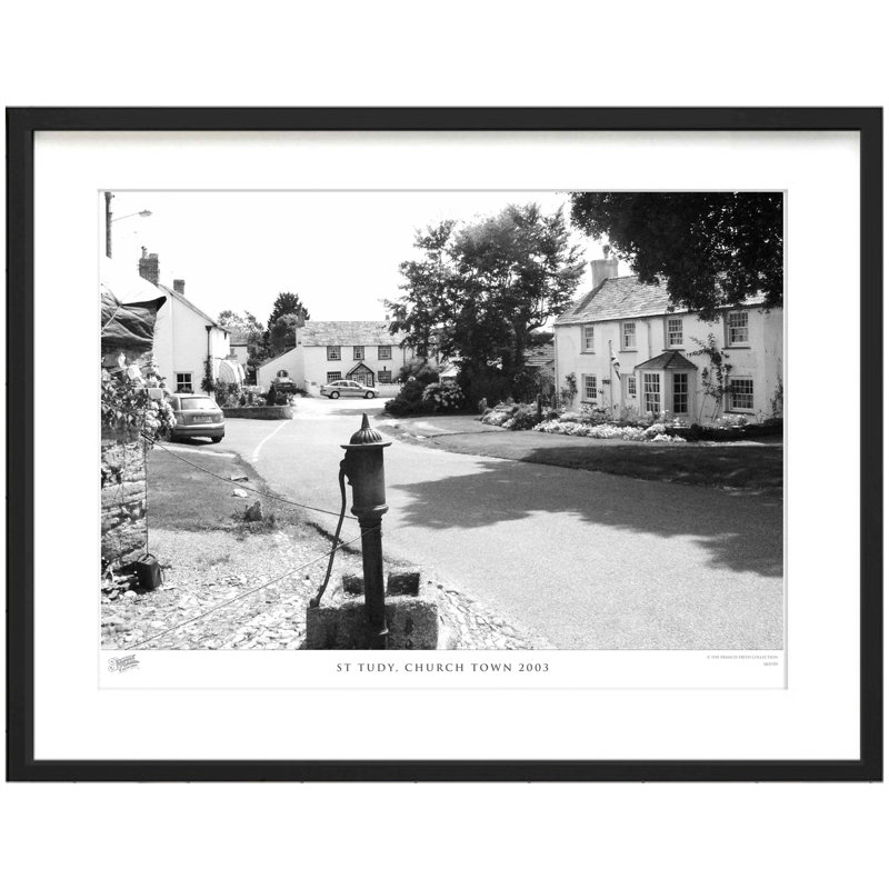 St Tudy, Church Town 2003 by Francis Frith - Single Picture Frame Print, 60cm H x 80cm W x 2.3cm D