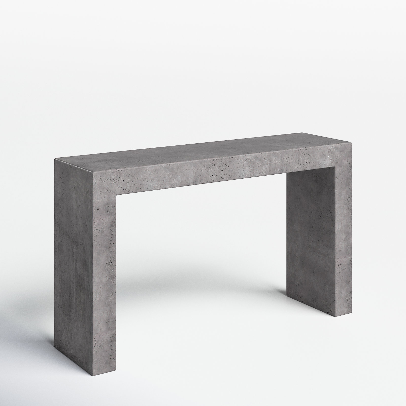 Kareen 55'' Console Table, Dark Gray